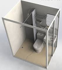 Included in the curbless shower kit: Complete Prefab Ready Made Modular Bathroom Shower Unit Buy Complete Shower Units Prefabricated Bathroom Unit Motel Shower Unit Product On Alibaba Com