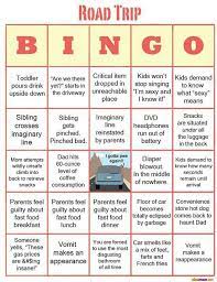 Road Trip Bingo Road Trip Bingo Road Trip Road Trip Fun