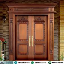 Daun pintu 2 x (75 x 230) tebal daun pintu 4 cm. Pintu Utama Kupu Tarung Ukir Klasik Jati Jepara Arts Indo Furniture Jepara Arts Indo Furniture Jepara