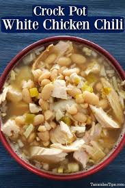 Crock Pot White Chicken Chili Recipe In 2020 White Chicken Chili Recipe Crockpot White Chili Chicken Recipe Crockpot Recipes Slow Cooker