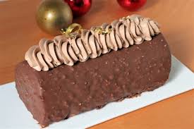 Recette De Noel La Delicieuse Buche Chocolat Vanille Et Son Glacage Rocher Dacquoise Biscuit Chocolat Cremeu Recette Dessert Noel Chocolat Vanille Chocolat