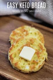 A freshly baked bun come out of the oven does it bug you when a bread recipe turn out crumbly and cannot bear even a teaspoon of peanut butter? 90 Second Keto Bread Recipe So Easy And Keto Friendly