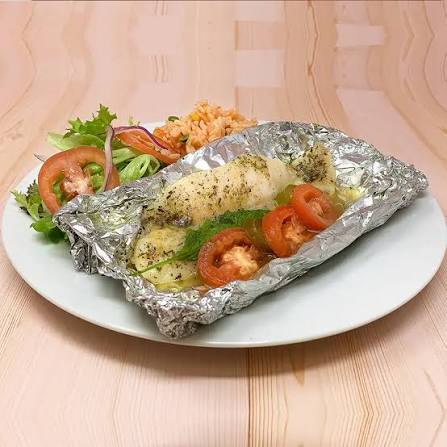 Empapelado de Pescado