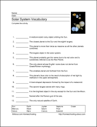Free Printable Worksheets To Teach Your Child About The Solar System Solar System Worksheets Solar System Printables Solar System Lessons