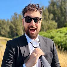 Can you tell my tie is fake and Katelyn's wearing combat boots under her  dress?