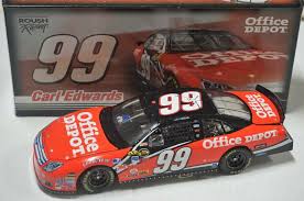 10 that superstar carl edwards is set to announce that he will not only be leaving joe gibbs racing. 2005 Carl Edwards 99 Office Depot 1 24 Team Caliber Preferred Nascar Diecast For Sale Online Ebay