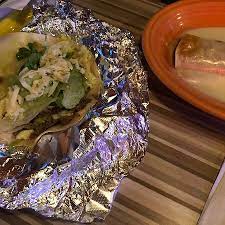 My normal go to meal is the one steak taco, pinto beans and rice combo. Baja Fish Tacos Picture Of Charanda Mexican Grill Rock Hill Tripadvisor