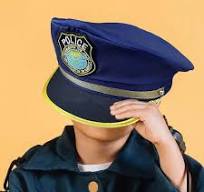 Sombrero de policía para niños, gorro para niños, novedad ...
