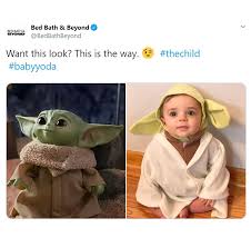 Not available for pickup and same day delivery. Tag The Baby Yoda Lover In Your Life Bed Bath Beyond Facebook
