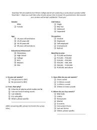Maybe you would like to learn more about one of these? Pastry Goods Survey Questionnaire Food And Drink Cooking Food Wine