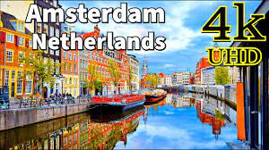 Als wir in amsterdam central station ankamen, regnete es in strömen, also ging es schnell in die straßenbahn. Amsterdam Netherlands In 4k Uhd Youtube