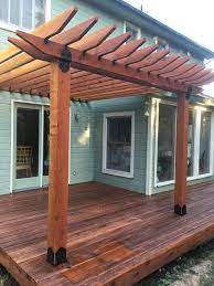 Round, wood, columnseither smooth or flutedin the years gone by, round columns were expensive and difficult to make using traditional methods. How To Determine Pergola Rafter Spacing Ozco Building Products
