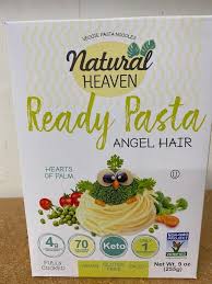 Ronzoni smart taste is high in fiber, sometimes i buy low carb dreamfields. Natural Heaven Heart Of Palm Angel Hair Pasta 9oz Lo Carb U