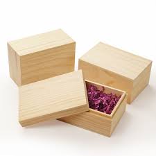 Rectangular Cap Top Wood Boxes Two Piece Wood Boxes That Make Great Storage Favor Or Crafting Boxes Wood Packaging Wood Boxes Small Wood Box