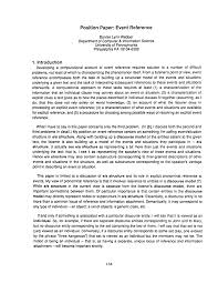 In the position paper, you need to counter an idea with that one of your own. Pdf Position Paper Event Reference