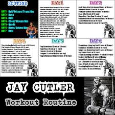 Jay Cutler Workout Plan Pdf Anotherhackedlife Com