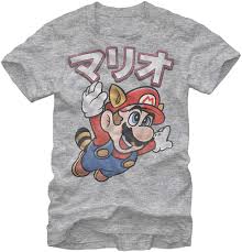 Amazon Com Men S Nintendo Super Mario Bros Japanese T Shirt Clothing