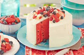 Watermelon Cake Tesco Real Food Summer Dessert Recipes Desserts Watermelon Cake Recipe