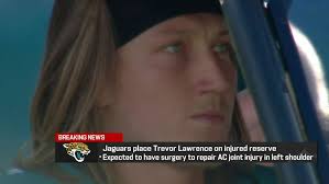 Jaguars QB Trevor Lawrence (concussion) placed