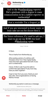 Noc S Ryan Tan Blasts Mothership Reporter For Prying Into His New Romance Laptrinhx News