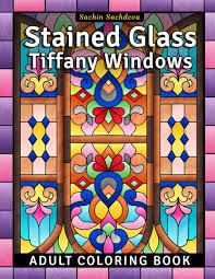 Plus, it's an easy way to celebrate each season or special holidays. Stained Glass Tiffany Windows Adult Coloring Book For Stress Relief And Relaxation Stained Glass Coloring Book For Adults Sachdeva Sachin Sachdeva Sachin 9798512267660 Amazon Com Books