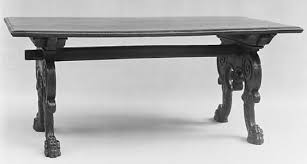 Table 16th Century Italy Walnut Met Medieval Furniture Art Table Carpentry And Joinery