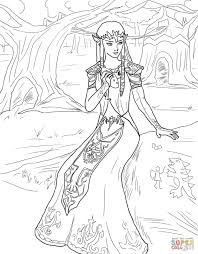 Princess Zelda Coloring Pages Through The Thousands Of Images Online Regarding Princess Zel Princess Coloring Pages Princess Coloring My Little Pony Coloring