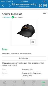 How to get spiderman's mask!! Roblox Spiderman Home Comeing Event Roblox Amino
