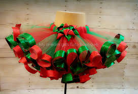 Tutu De Navidad Rojo Y Verde Extra Suaves Por Mydreamgirlstutus Christmas Costumes Christmas Tutu Dress Xmas Elf