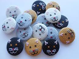 It's the perfect beginner cross stitch project because you get immediate results. Cross Stitch Kitten Badge Cross Stitch Mini Cross Stitch Cross Stitch Patterns