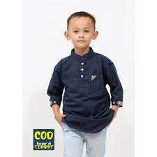 Situs jual beli online terlengkap dengan berbagai pilihan toko online terpercaya. Baju Koko Anak Laki Laki Navy List Cream Hedlong Muslimwear Koko Terbaru Muslim Anak 2021 Shopee Indonesia
