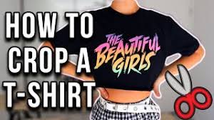 In that case, we have a feeling this front knotted crop top outlined in just a few simple steps on tomboy vintage might be a little more up your alley! How To Crop A T Shirt Without Cutting Herunterladen