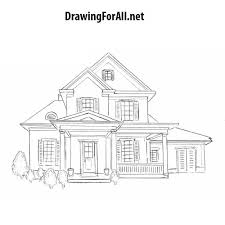 How To Draw A House For Beginners Drawingforall Net Interior of the drawing room. how to draw a house for beginners