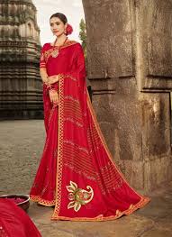 Designer cotton bandhani dress material with jacquard big border. Brilliant Silk Bandhani Saree With Embroidered Blouse Sf8929 10 Shopneez Com Party Wear Sarees Designer Silk Sarees Saree Designs