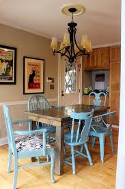 Lounge furniture should be open, relaxing and inviting. Painting And Re Upholstering Our Mismatched Kitchen Chairs At Long Last