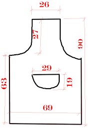 Cocinar textil de cocina delantales. Tutorial Como Hacer Un Delantal De Cocina Paso A Paso