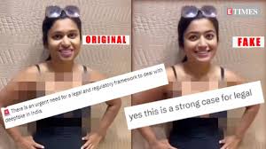 Rashmika Mandanna Fake Viral Video: Fake video of Rashmika Mandanna goes  viral on internet; Amitabh Bachchan says ‘strong case for legal’