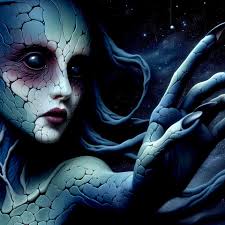 Molly Devlin Feral Wraith, Acrylic