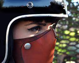 Masques Moto Sunday Academy Masque Moto Masque En Cuir Masque