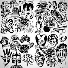 Black American Traditional Tattoo Stencils Instagram Photo By Terry James Jun 21 2016 At 9 14am Utc Flash Tattoo Black Tattoos Tattoo Designs