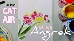 Cara menyetrikannya bisa bagian belakang atau di atasnya, namun harus dilapisi dengan kain atau kertas tipis. Membuat Lukisan Bunga Mawar Menggunakan Cat Akrilik Youtube