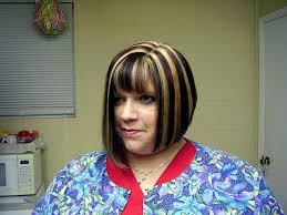 With the deep side part and the long strands in the front, they help slim down the round faces with. Fat Girl With Bob Haircut Novocom Top