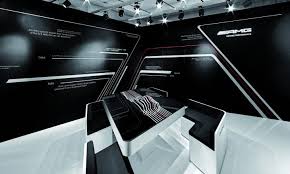 Mercedes Amg Global Communication Studio By Bruce B Stuttgart Germany Mercedes Amg Exhibition Stand Design Exhibition Stand