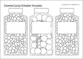 Statistics probability basic probability concepts. Editable Sweets Candy Jar And Packet Templates Black And White Sb9246 Candy Jars Jar Get Well Cards