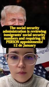 The social security administration seems to be reviewing I migrants’ social  security numbers. #immigrant #immigrationlawyer #immigration #news