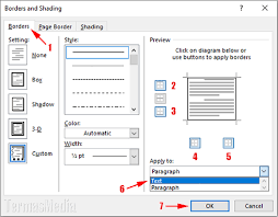Tampilan garis tepi (text boundaries) untuk versi word 2016 tidak berbentuk garis tepi di demikian postingan mengenai cara menampilkan garis tepi atau garis bantu pada microsoft word. Membuat Garis Batas Border Mengitari Teks Di Dokumen Word