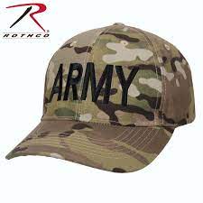 Rothco Low Profile Army Multicam Hat Multicam Hat Rothco Army Hat