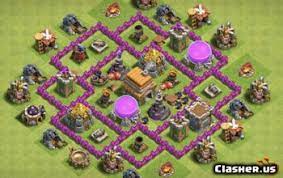 Town Hall 6 Coc Trophy Base Links Clash Of Clans Clasher Us