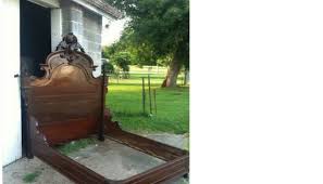 Available painted cottage chic shabby romantic french one of a kind twin size bed bd868. How To Make An Antique Full Size Bed Into A Queen Size Bed Sort Of