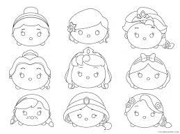 Includes walt disney font, mickey mouse font, frozen font, moana font, coco font and star wars font. Tsum Tsum Coloring Pages Tv Film Tsum Tsum 21 Printable 2020 10923 Coloring4free Coloring4free Com